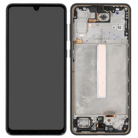 Samsung Galaxy A33 5G pantalla (negro) (con un marco) (original)