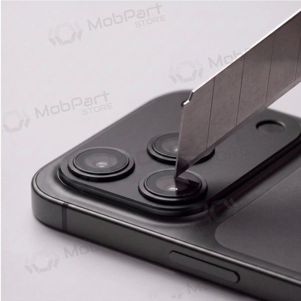 Protector de cámara para Apple iPhone 18 Pro Max - Tech-Protect CamFull Fit+ (negro)