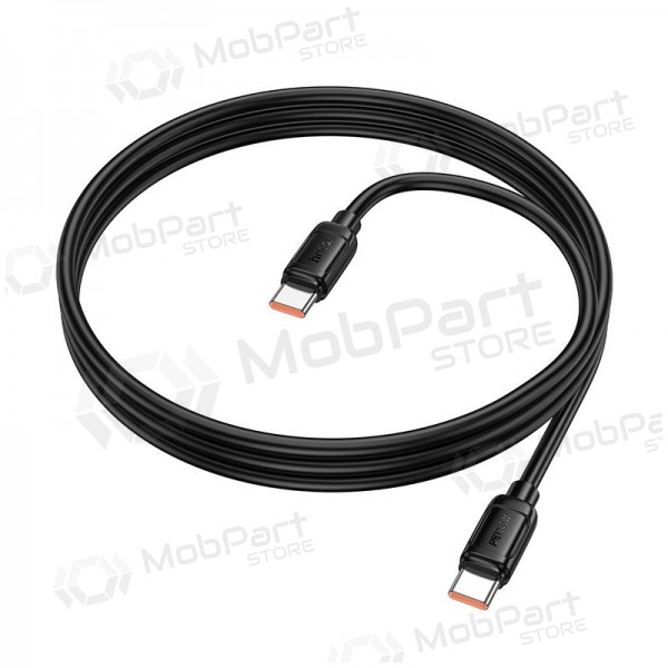 Cable USB-C Hoco X115 USB-C a USB-C 1 m 240 W negro