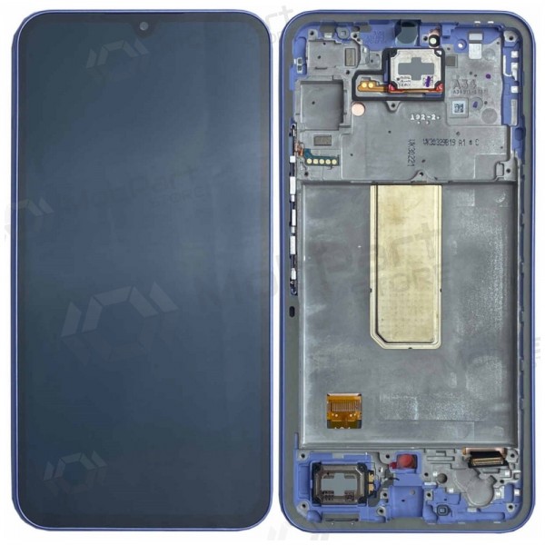 Pantalla Samsung Galaxy A34 5G (violeta) (con marco) (original)