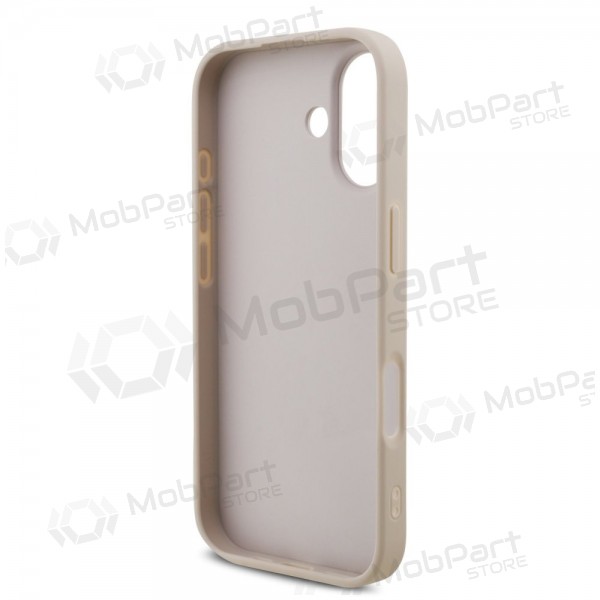 Funda para Apple iPhone 17 -Guess PU 4G Metal Logo- (rosa)