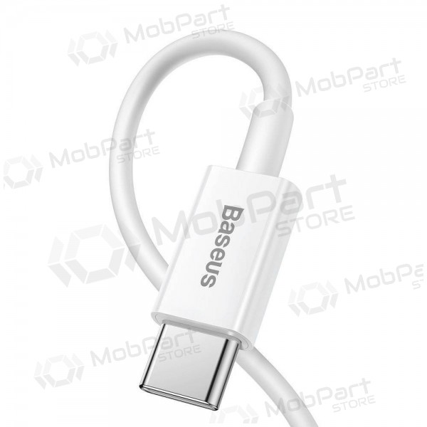Cable Baseus Superior Type-C - Lightning PD 20W 0.25m (blanco) CATLYS-02