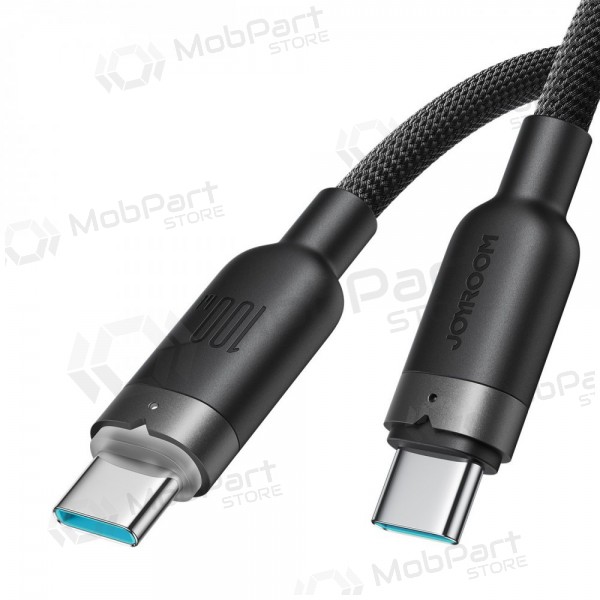 Cable USB-C Joyroom S-A63 USB-C a USB-C 1.2 m 100 W negro