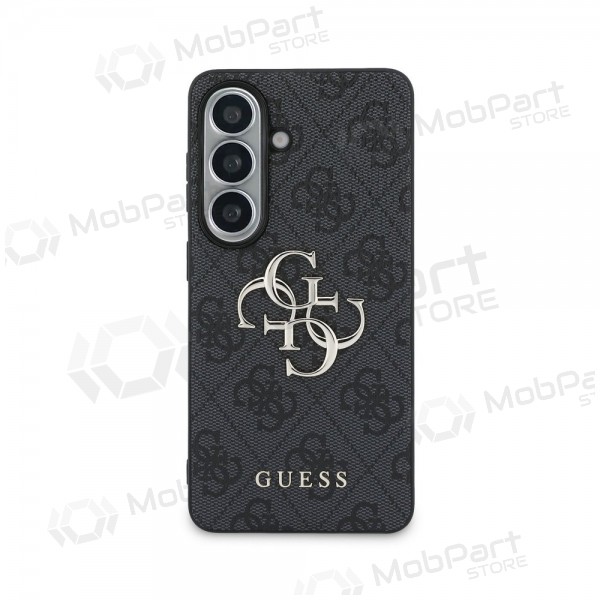 Funda para Samsung Galaxy S26 -Guess PU 4G Metal Logo- (gris)