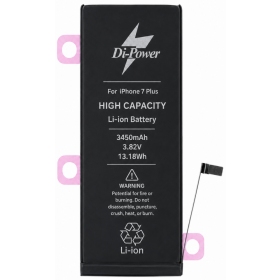 Batería Apple iPhone 7 Plus, acumulador Di-Power 3450 mAh (capacidad aumentada)