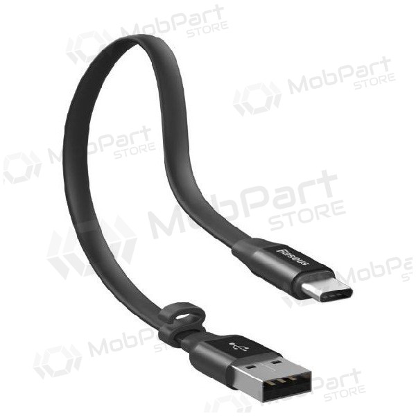USB cable Baseus type-C 0.23m (2A) (negro)