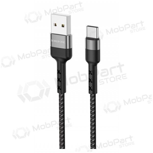 USB cable Borofone BX34 Type-C 1.0m (negro)
