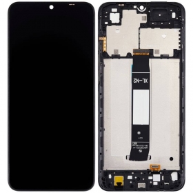 Xiaomi Redmi A1, A1+ pantalla (negro) (con un marco) (original)