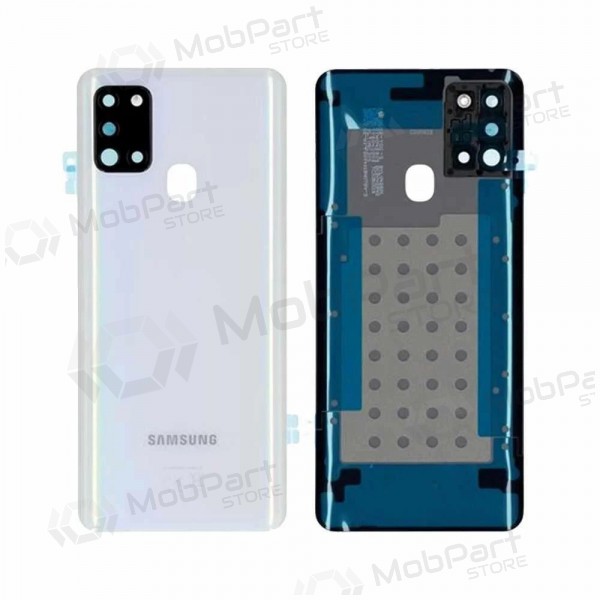 Samsung A217 Galaxy A21s 2020 tapa trasera de la batería (blanco) (usada grade B, original)