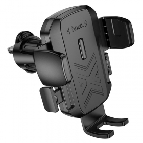 Soporte para teléfono de coche Hoco H64 (air vent) negro