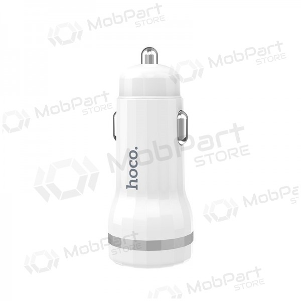 Cargador automobilinis Hoco Z27 (2.4A) (blanco)