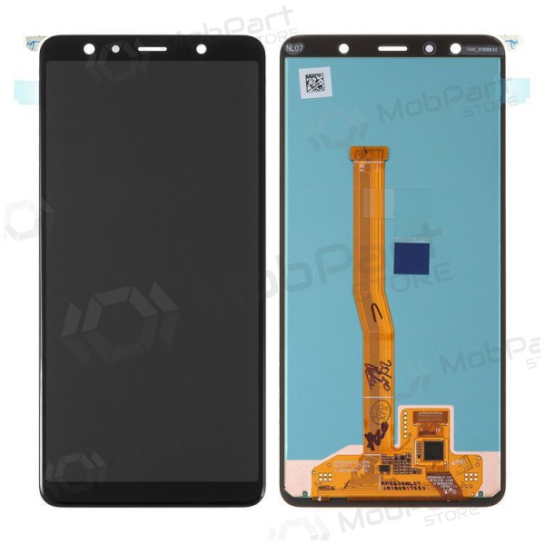 Samsung A750 Galaxy A7 (2018) pantalla (negro) (service pack) (original)