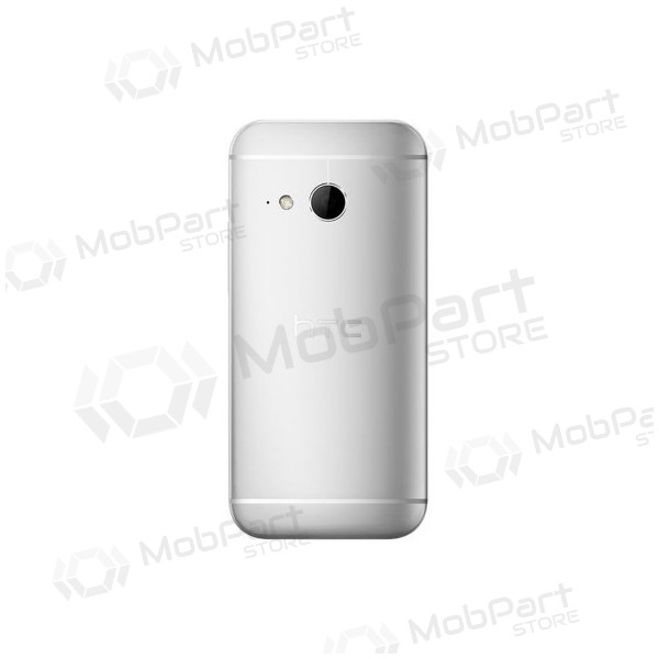 HTC One Mini 2 (M8 mini) tapa trasera de la batería (plata) (usada grade A, original) HTC One Mini 2 (M8 mini) tapa trasera de la batería (plata) (usada grade A, original)