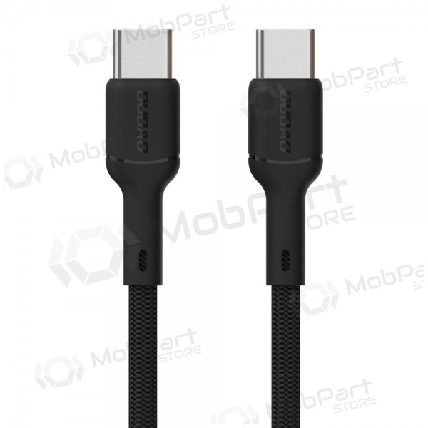 Cable USB-C Dudao L9C USB-C a USB-C 2 m 65 W negro