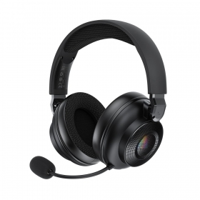 Auriculares inalámbricos Acefast H15 Gaming circumaurales con micrófono USB-C negros