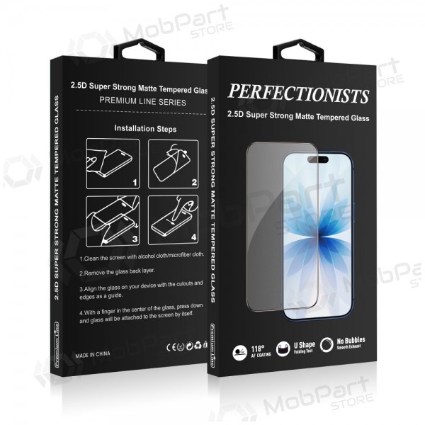 Protector de pantalla para Apple iPhone 16 Pro Max - Perfectionists 2.5D Super Strong Matte