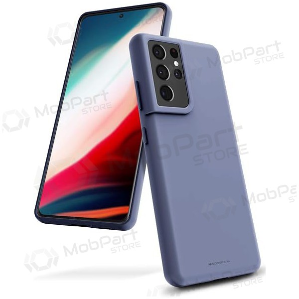 Funda para Samsung Galaxy A15 Mercury - Silicone Case (gris lavanda)