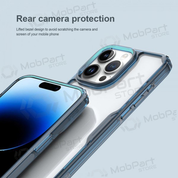 Apple iPhone 15 funda „Nillkin Ultra Slim“ (blanco)