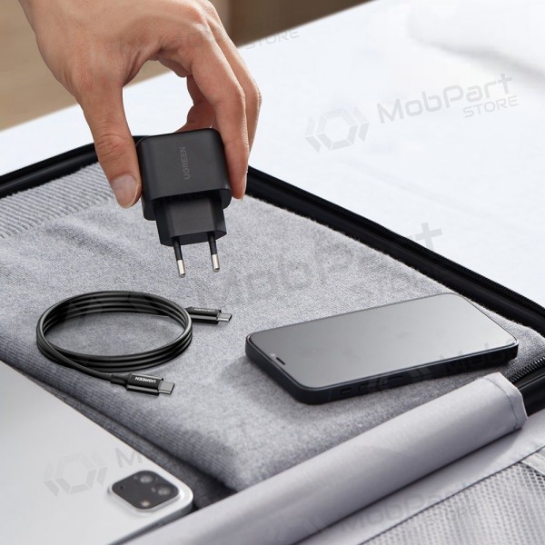 Cargador de teléfono Ugreen CD250 25 W USB-C negro