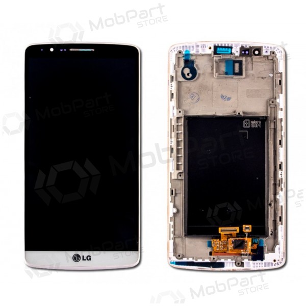 LG D855 Optimus G3 pantalla (con un marco) (blanco)