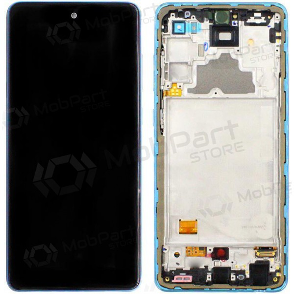 Samsung Galaxy A725 A72 4G / A726 A72 5G 2021 pantalla (azul) (con un marco) (service pack) (original) Samsung Galaxy A725 A72 4G / A726 A72 5G 2021 pantalla (azul) (con un marco) (service pack) (original)