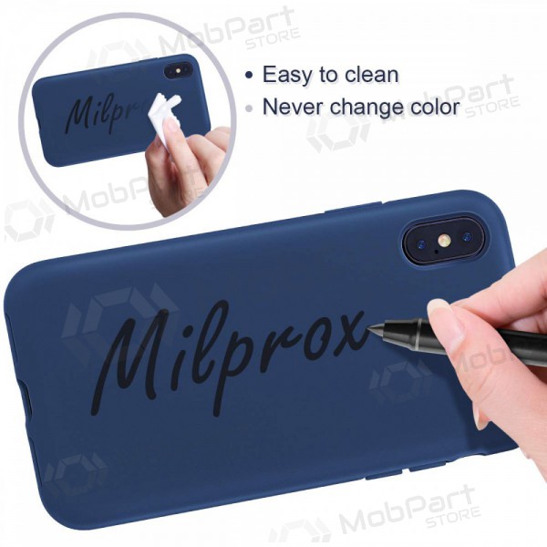 Funda para Apple iPhone 13 Pro - Liquid Silicone 1.5mm (azul oscuro)