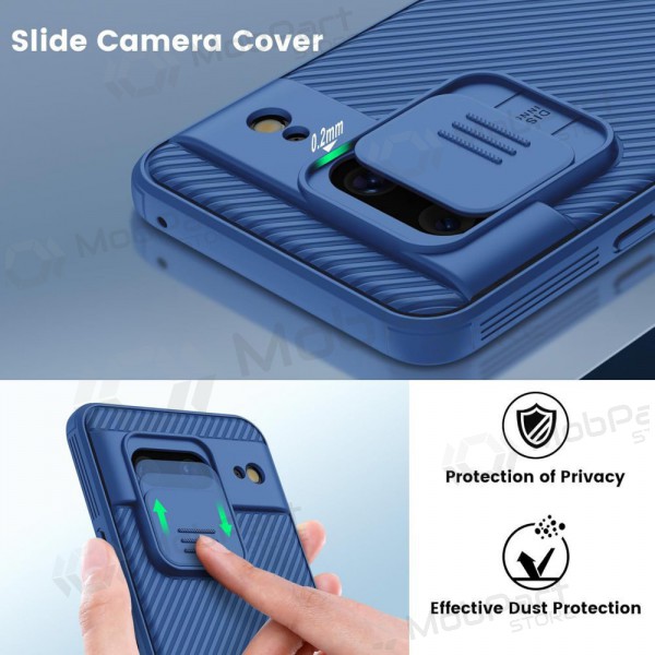 Google Pixel 7 funda „Nillkin CamShield Pro“ (azul)