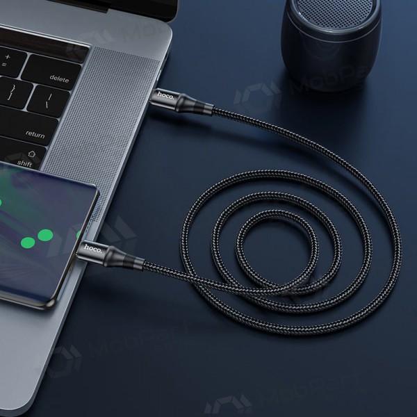 Cable USB Hoco X50 Exquisito Tipo-C - Tipo-C 100W 1.0m (negro)