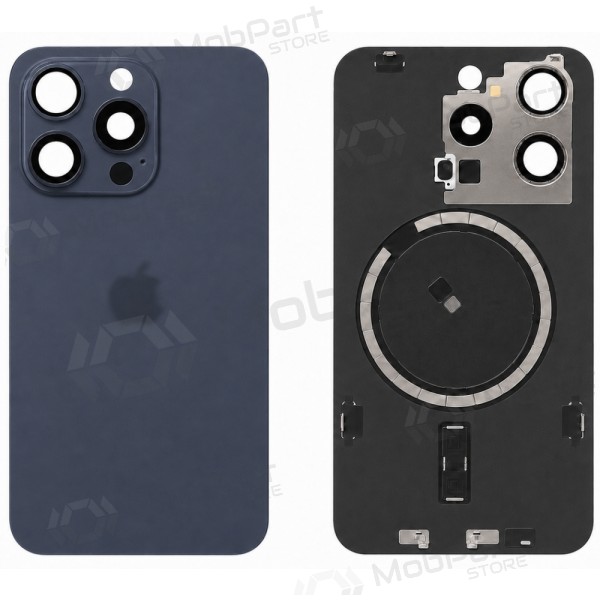 Tapa trasera para Apple iPhone 15 Pro (azul) (Premium)