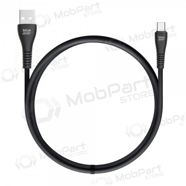 Cable Lightning Blue Star PJ-DG4-A USB-A a Lightning 1 m negro