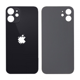 Tapa trasera para Apple iPhone 12 mini (negra)