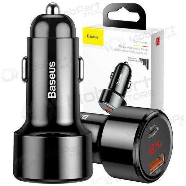 Cargador automobilinis Baseus Series x 2 USB Quick Charge 45W CCMLC20C-01 (negro)