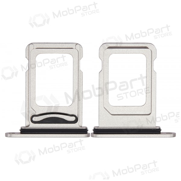 Soporte de tarjeta SIM para Apple iPhone 14, 14 Plus, Dual SIM (blanco)