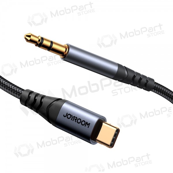 Audio cable Joyroom SY-A07 USB-C to 3,5mm 1.2m negro