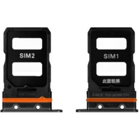 Xiaomi 12 / 12X Titular de la tarjeta SIM (negro)