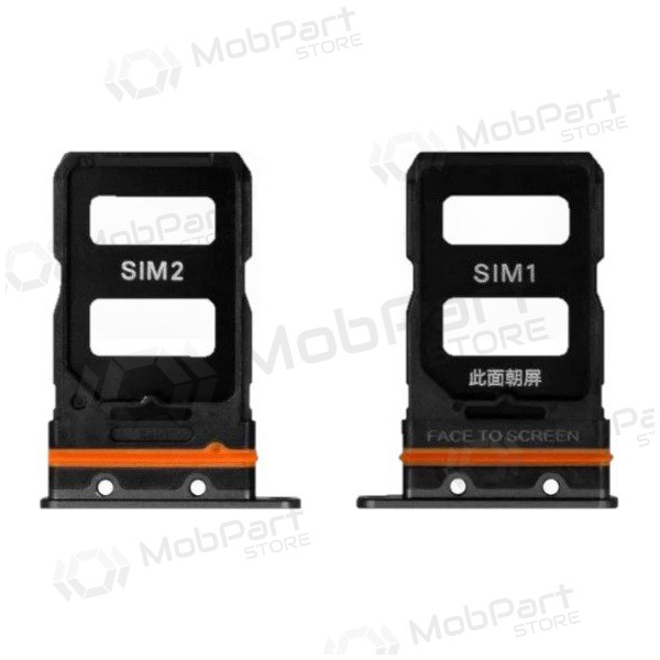 Xiaomi 12 / 12X Titular de la tarjeta SIM (negro)