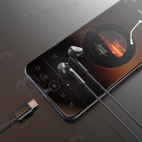 Auriculares USB-C Dudao X3C negros