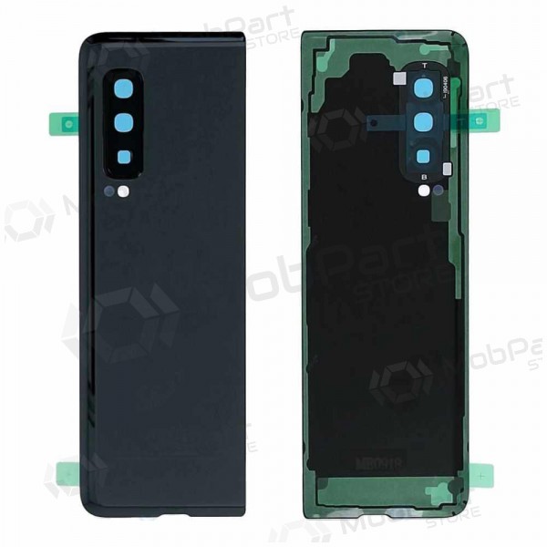 Samsung F900 / F907 Galaxy Fold tapa trasera de la batería (negro) (usada grade B, original)