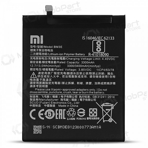 Xiaomi Mi 8 bateria, akumuliatorius (BM3E) (original)