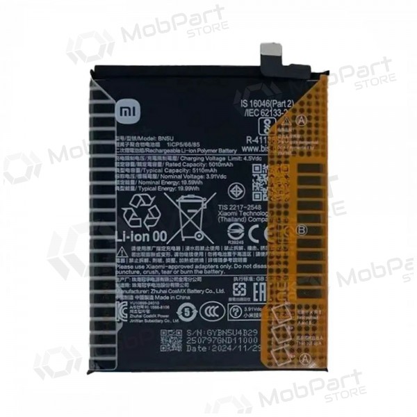 Xiaomi Redmi Note 14 5G, Poco M7 Pro 5G batería (original)