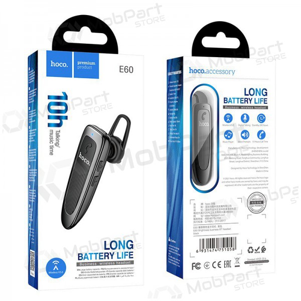 Auriculares inalámbricos Hoco E60 negros