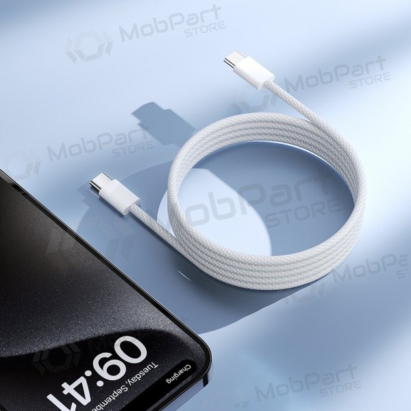 USB cable Joyroom S-A45 USB-C to USB-C 60W 1.0m blanco
