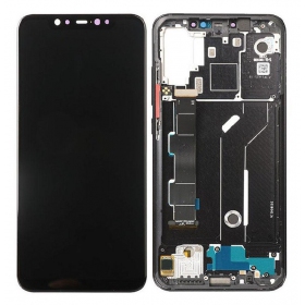 Xiaomi Mi 8 pantalla (negro) (con un marco) (original)