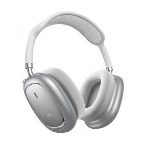 Auriculares inalámbricos con micrófono Hoco W68 ANC Bluetooth plateados