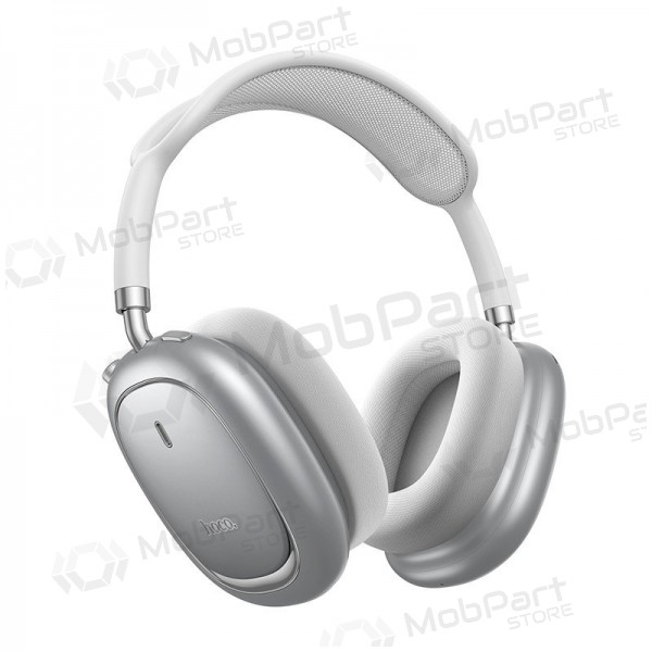 Auriculares inalámbricos con micrófono Hoco W68 ANC Bluetooth plateados