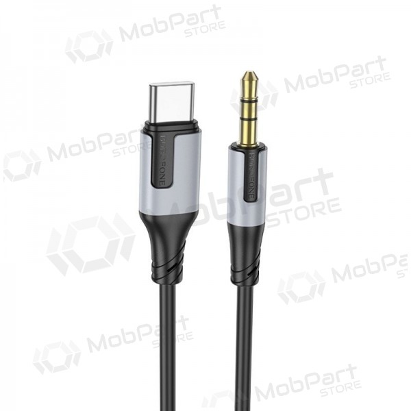 Audio cable Borofone BL19 USB-C to 3,5mm negro
