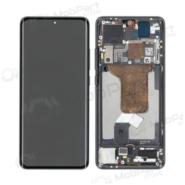 Xiaomi 12 5G / 12X / 12S pantalla (negro) (con un marco) (original)