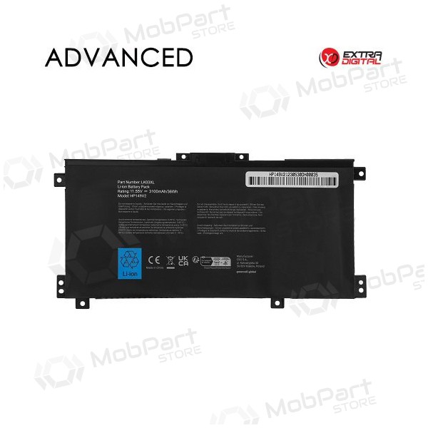 HP LK03XL, 3500mAh Bateria para portatil, Advanced HP LK03XL, 3500mAh Bateria para portatil, Advanced