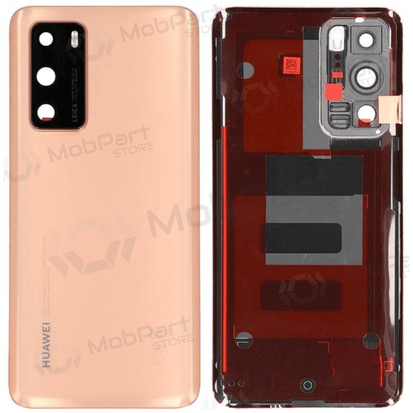 Tapa trasera para Huawei P40 (oro rosa) (original)
