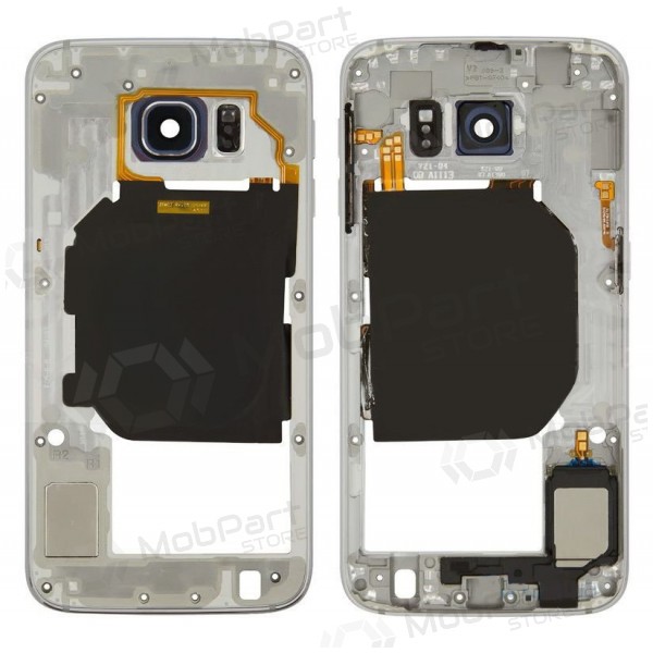 Samsung G920F Galaxy S6 marco interno (blanco) (usada Grade B, original) Samsung G920F Galaxy S6 marco interno (blanco) (usada Grade B, original)